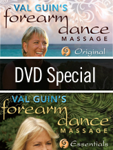 Val Guin’s Forearm Dance Massage - 2 DVD SPECIAL
